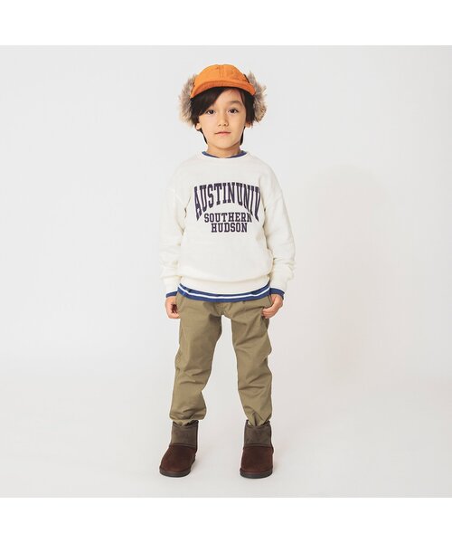 BREEZE（ブリーズ）の「キルトフライトキャップ（キャップ・キッズ・ブラック/オレンジ/キャメル・58/50/54）」の22枚目の写真