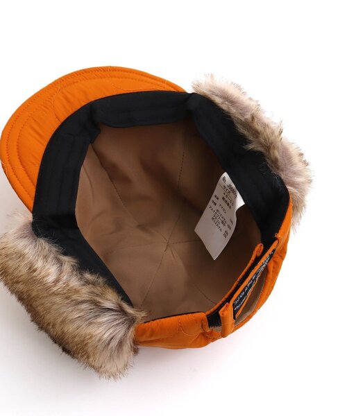 BREEZE（ブリーズ）の「キルトフライトキャップ（キャップ・キッズ・ブラック/オレンジ/キャメル・58/50/54）」の12枚目の写真