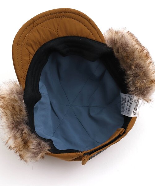 BREEZE（ブリーズ）の「キルトフライトキャップ（キャップ・キッズ・ブラック/オレンジ/キャメル・58/50/54）」の11枚目の写真