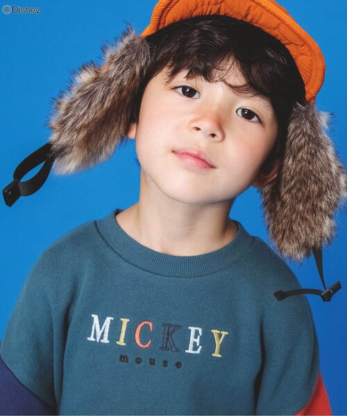 BREEZE（ブリーズ）の「キルトフライトキャップ（キャップ・キッズ・ブラック/オレンジ/キャメル・58/50/54）」の9枚目の写真