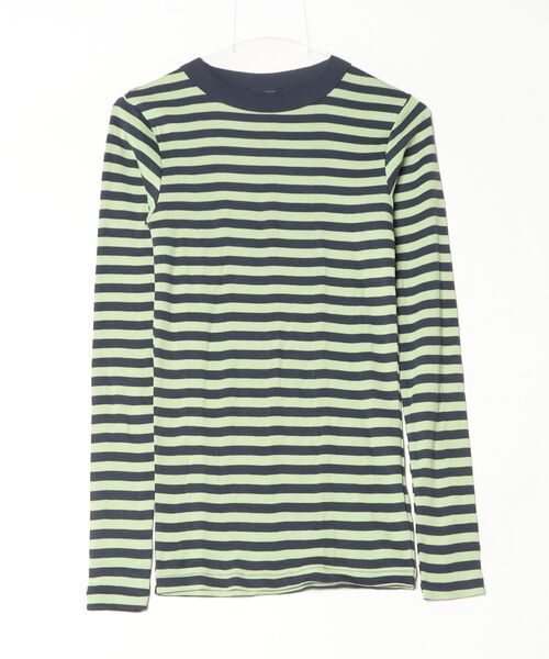 MILLER（ミラー）の「miller/ミラー Prib LS Tee ロンT（Tシャツ/カットソー・レディース・オレンジ/グリーン/ネイビー/ブラウン/ホワイト系2/その他18/チャコールグレー/ブラック/ピンク/アイボリー/ブルー系その他3/ブラック系その他/ピンク系その他4/ライム/その他13/グレー系その他6・F）」の8枚目の写真