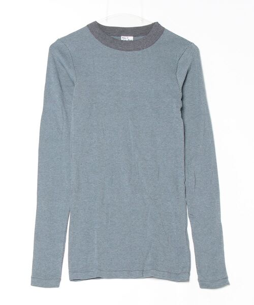 MILLER（ミラー）の「miller/ミラー Prib LS Tee ロンT（Tシャツ/カットソー・レディース・オレンジ/グリーン/ネイビー/ブラウン/ホワイト系2/その他18/チャコールグレー/ブラック/ピンク/アイボリー/ブルー系その他3/ブラック系その他/ピンク系その他4/ライム/その他13/グレー系その他6・F）」の11枚目の写真