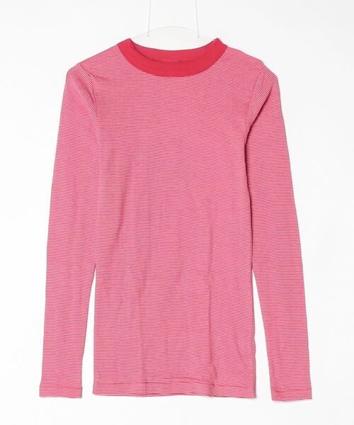 MILLER（ミラー）の「miller/ミラー Prib LS Tee ロンT（Tシャツ/カットソー・レディース・オレンジ/グリーン/ネイビー/ブラウン/ホワイト系2/その他18/チャコールグレー/ブラック/ピンク/アイボリー/ブルー系その他3/ブラック系その他/ピンク系その他4/ライム/その他13/グレー系その他6・F）」の13枚目の写真