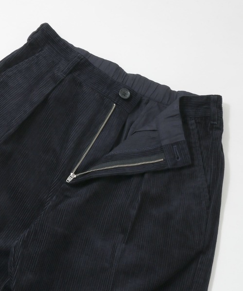 URBAN RESEARCH DOORS(アーバンリサーチドアーズ)の「太畝コーデュロイタックパンツ(その他パンツ・メンズ・ダークブラウン/ネイビー/オリーブ/ライトベージュ・MEDIUM/LARGE)」の5枚目の写真
