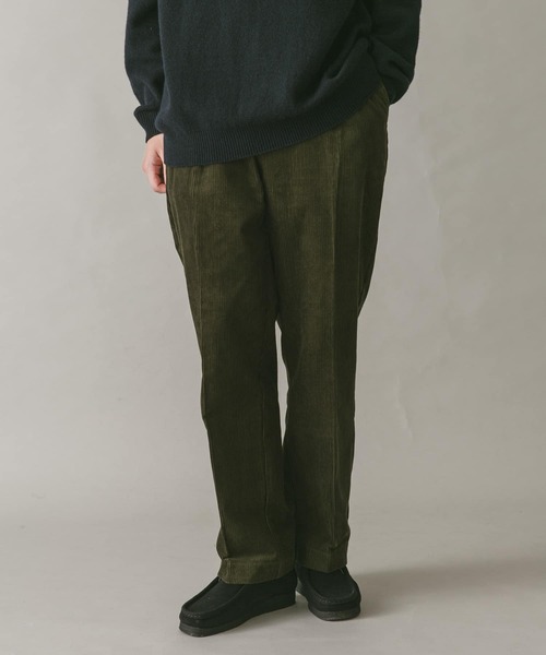 URBAN RESEARCH DOORS(アーバンリサーチドアーズ)の「太畝コーデュロイタックパンツ(その他パンツ・メンズ・ダークブラウン/ネイビー/オリーブ/ライトベージュ・MEDIUM/LARGE)」の20枚目の写真