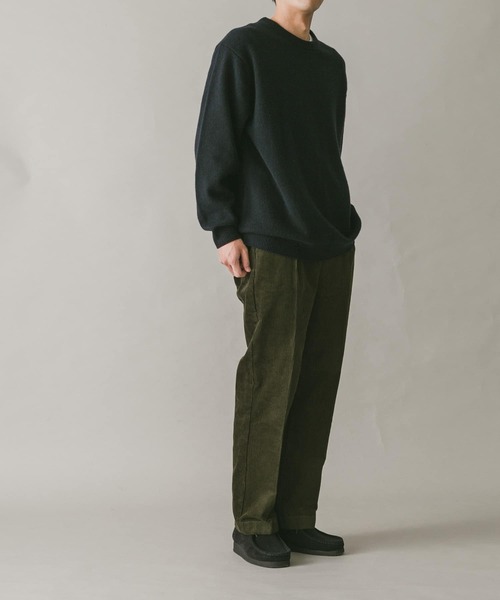 URBAN RESEARCH DOORS(アーバンリサーチドアーズ)の「太畝コーデュロイタックパンツ(その他パンツ・メンズ・ダークブラウン/ネイビー/オリーブ/ライトベージュ・MEDIUM/LARGE)」の15枚目の写真