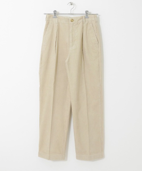 URBAN RESEARCH DOORS(アーバンリサーチドアーズ)の「太畝コーデュロイタックパンツ(その他パンツ・メンズ・ダークブラウン/ネイビー/オリーブ/ライトベージュ・MEDIUM/LARGE)」の10枚目の写真