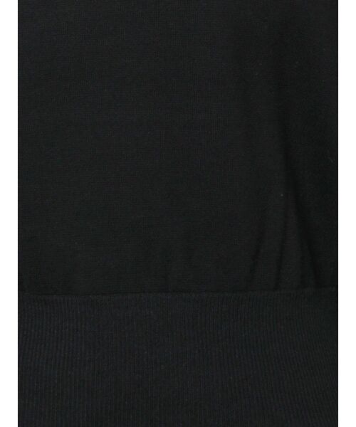 LAGUNAMOON（ラグナムーン）の「ボトルネックボリュームスリーブニットプルオーバー（ニット/セーター・レディース・ダークグリーン/アイボリー・FREE）」の8枚目の写真