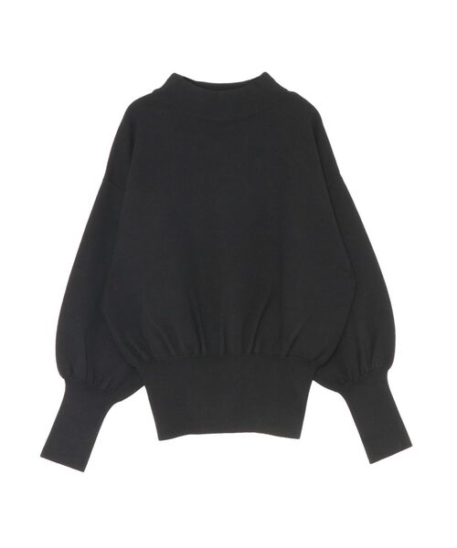 LAGUNAMOON（ラグナムーン）の「ボトルネックボリュームスリーブニットプルオーバー（ニット/セーター・レディース・ダークグリーン/アイボリー・FREE）」の22枚目の写真