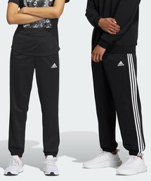 adidas（アディダス）の「スリーストライプス ワイドレッグパンツ（ジェンダーフリー） / アディダス adidas（その他パンツ）」