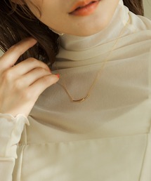 VATSURICA | 〈VATSURICA〉silver 925 / 金属アレルギー対応 / ニュアンス ダブルライン ネックレス(ネックレス)