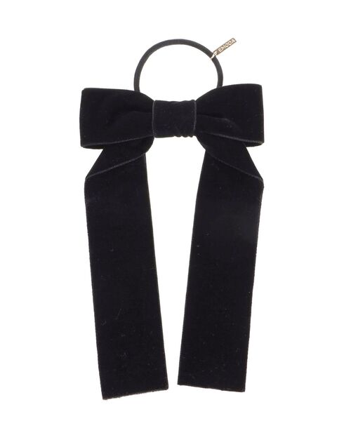 EMODA（エモダ）の「ポイントベロアタイ（ヘアゴム・レディース・ベージュ/ブラック・FREE）」の11枚目の写真