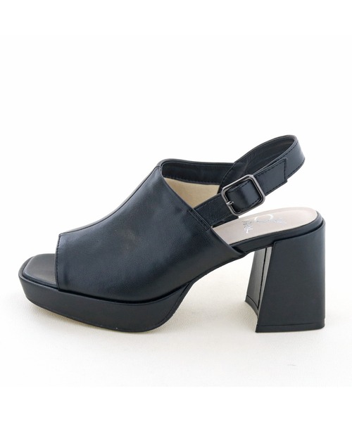 byあしながおじさん（バイアシナガオジサン）の「厚底サンダル　8980701（サンダル・レディース・ブラック/ベージュ/アイボリー/ラベンダー・22.5cm/23.5cm/24.5cm/23.0cm/24.0cm）」の17枚目の写真