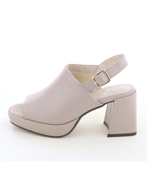 byあしながおじさん（バイアシナガオジサン）の「厚底サンダル　8980701（サンダル・レディース・ブラック/ベージュ/アイボリー/ラベンダー・22.5cm/23.5cm/24.5cm/23.0cm/24.0cm）」の20枚目の写真