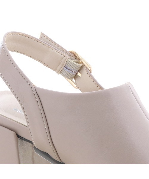 byあしながおじさん（バイアシナガオジサン）の「厚底サンダル　8980701（サンダル・レディース・ブラック/ベージュ/アイボリー/ラベンダー・22.5cm/23.5cm/24.5cm/23.0cm/24.0cm）」の22枚目の写真