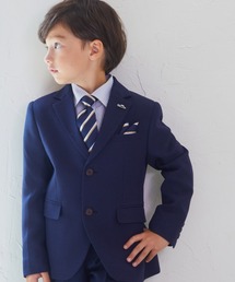 CHOPIN（ショパン）の「ネイビーチェックスーツ（スーツセット・キッズ）」