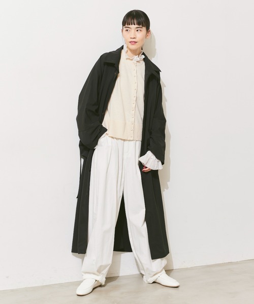 Libra Cue(リブラ キュー)の「パールボタンカーディガン(カーディガン/ボレロ・レディース・グレー/ブラック/アイボリー・FREE)」の17枚目の写真