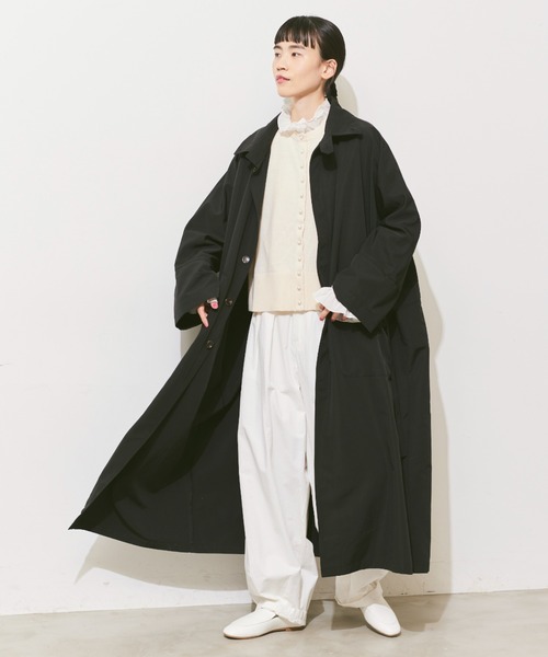 Libra Cue(リブラ キュー)の「パールボタンカーディガン(カーディガン/ボレロ・レディース・グレー/ブラック/アイボリー・FREE)」の19枚目の写真