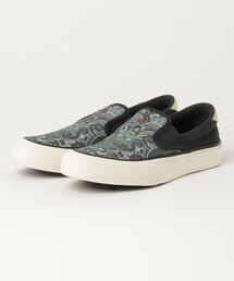 UBIQ | UBIQ HOGGE THREE TIDES TATTOO (Kimen Chirashi) Designed by GANJI (BLACK)(スリッポン)
