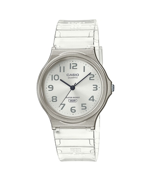 CASIO(カシオ)の「CASIO Collection / MQ-24S-7BJF(アナログ腕時計・レディース・クリア・FREE)」の1枚目の写真