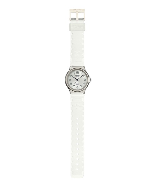 CASIO(カシオ)の「CASIO Collection / MQ-24S-7BJF(アナログ腕時計・レディース・クリア・FREE)」の2枚目の写真