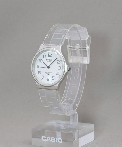 CASIO(カシオ)の「CASIO Collection / MQ-24S-7BJF(アナログ腕時計・レディース・クリア・FREE)」の6枚目の写真