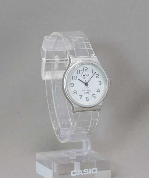 CASIO(カシオ)の「CASIO Collection / MQ-24S-7BJF(アナログ腕時計・レディース・クリア・FREE)」の5枚目の写真