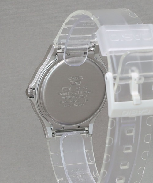 CASIO(カシオ)の「CASIO Collection / MQ-24S-7BJF(アナログ腕時計・レディース・クリア・FREE)」の16枚目の写真