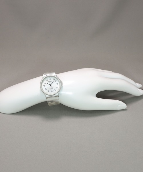 CASIO(カシオ)の「CASIO Collection / MQ-24S-7BJF(アナログ腕時計・レディース・クリア・FREE)」の14枚目の写真