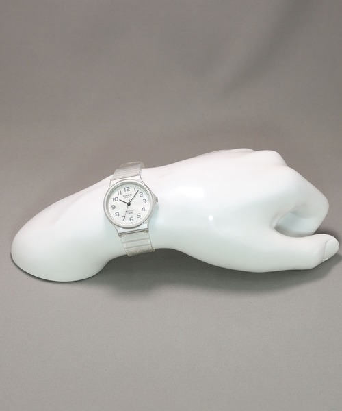 CASIO(カシオ)の「CASIO Collection / MQ-24S-7BJF(アナログ腕時計・レディース・クリア・FREE)」の8枚目の写真