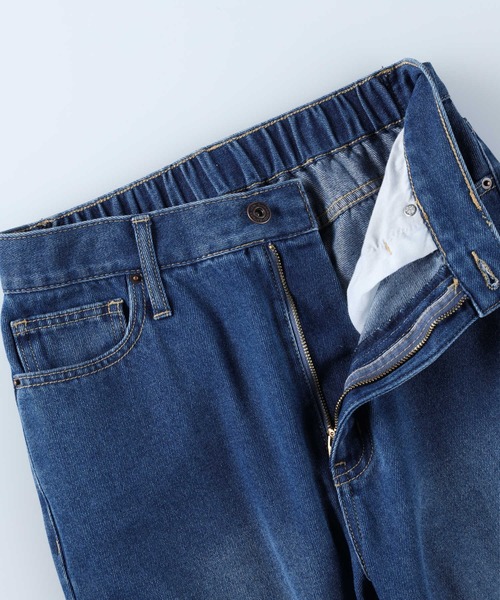 BACK NUMBER(バックナンバー)の「【BACK NUMBER】スリムテーパード(デニムパンツ・レディース・ライトインディゴブルー/ダークインディゴブルー/ホワイト・S/M/L)」の17枚目の写真