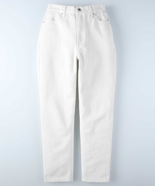 BACK NUMBER(バックナンバー)の「【BACK NUMBER】スリムテーパード(デニムパンツ・レディース・ライトインディゴブルー/ダークインディゴブルー/ホワイト・S/M/L)」の18枚目の写真