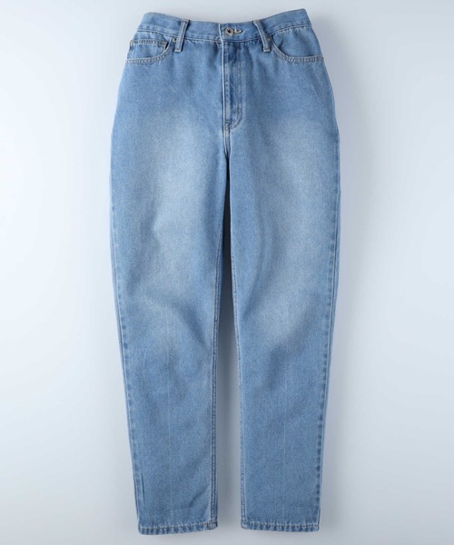 BACK NUMBER(バックナンバー)の「【BACK NUMBER】スリムテーパード(デニムパンツ・レディース・ライトインディゴブルー/ダークインディゴブルー/ホワイト・S/M/L)」の21枚目の写真