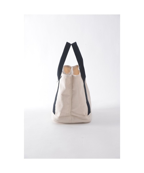 Rename（リネーム）の「Rename ファスナー付き 仕切り ミニ キャンバス ランチ トートバッグ（トートバッグ・レディース・ダークグレー/ベージュ系その他/ライトグレー/ナチュラル/ブラック・FREE）」の9枚目の写真