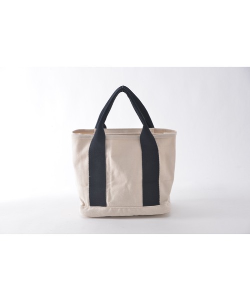 Rename（リネーム）の「Rename ファスナー付き 仕切り ミニ キャンバス ランチ トートバッグ（トートバッグ・レディース・ダークグレー/ベージュ系その他/ライトグレー/ナチュラル/ブラック・FREE）」の6枚目の写真