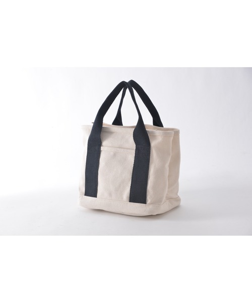 Rename（リネーム）の「Rename ファスナー付き 仕切り ミニ キャンバス ランチ トートバッグ（トートバッグ・レディース・ダークグレー/ベージュ系その他/ライトグレー/ナチュラル/ブラック・FREE）」の7枚目の写真