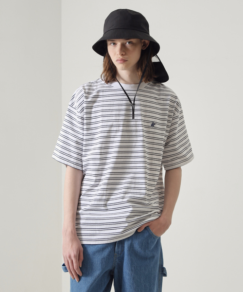 ABAHOUSE（アバハウス）の「【RUBEN/ルーベン】SUN SHADE BUCKET HAT / サンシェード　バケットハット（ハット・メンズ・ブラック/ベージュ/カーキ/グレー・フリー）」の7枚目の写真