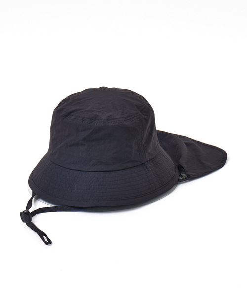 ABAHOUSE（アバハウス）の「【RUBEN/ルーベン】SUN SHADE BUCKET HAT / サンシェード　バケットハット（ハット・メンズ・ブラック/ベージュ/カーキ/グレー・フリー）」の14枚目の写真
