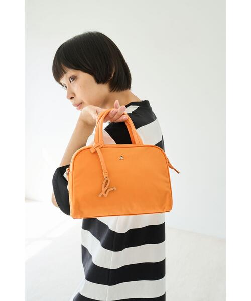 【美品】agnes b. UAS08-01 2wayボストンバッグ　ベージュ agnes b.（アニエスベー）の「2wayボストンバッグ (UAS08－01
