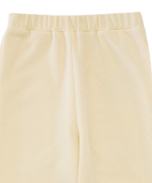 select MOCA by son(セレクトモカバイソン)の「リブストレートリラックスパンツ(その他パンツ・レディース・グレイッシュベージュ/ブラック/オリーブ/アイボリー・FREE)」の18枚目の写真