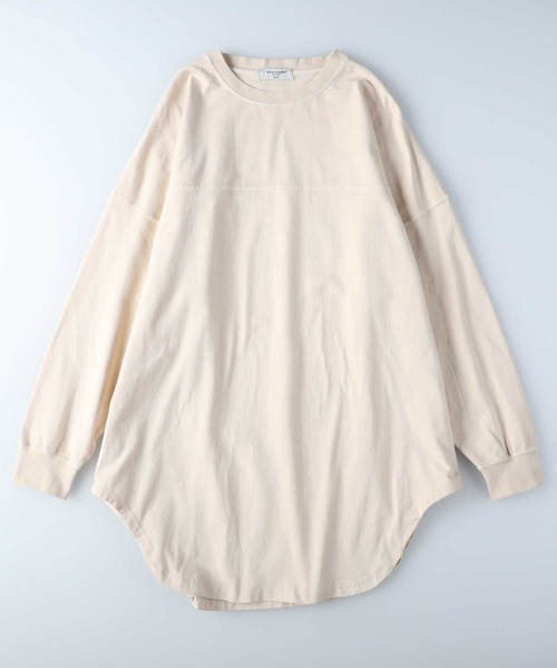 BACK NUMBER（バックナンバー）の「【BACK NUMBER】フットボールチュニック（チュニック・レディース・ピンク/キナリ/ブラック・M/L）」の17枚目の写真