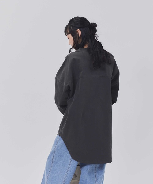 BACK NUMBER（バックナンバー）の「【BACK NUMBER】フットボールチュニック（チュニック・レディース・ピンク/キナリ/ブラック・M/L）」の8枚目の写真