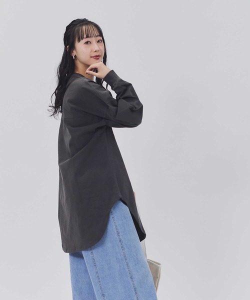 BACK NUMBER（バックナンバー）の「【BACK NUMBER】フットボールチュニック（チュニック・レディース・ピンク/キナリ/ブラック・M/L）」の9枚目の写真