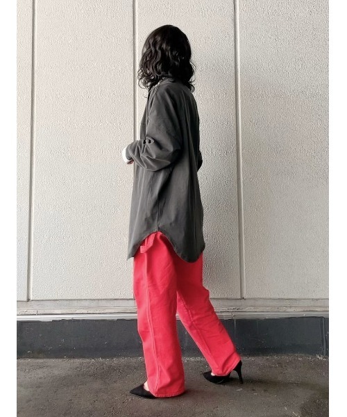 BACK NUMBER（バックナンバー）の「【BACK NUMBER】フットボールチュニック（チュニック・レディース・ピンク/キナリ/ブラック・M/L）」の15枚目の写真