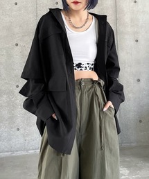 PAGEBOY | ミリタリー2WAYシャツ(シャツ/ブラウス)