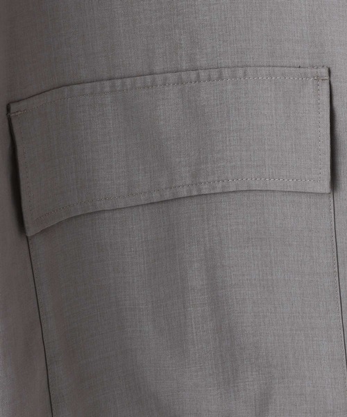 PAGEBOY（ページボーイ）の「ミリタリー2WAYシャツ（シャツ/ブラウス・レディース・チャコールグレー/ブラック/オフホワイト・FREE）」の19枚目の写真