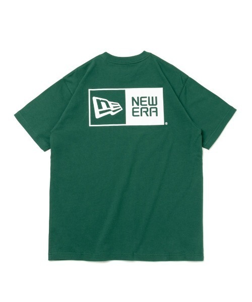 NEW ERA/ニューエラ バックプリントTシャツ スクエアロゴ