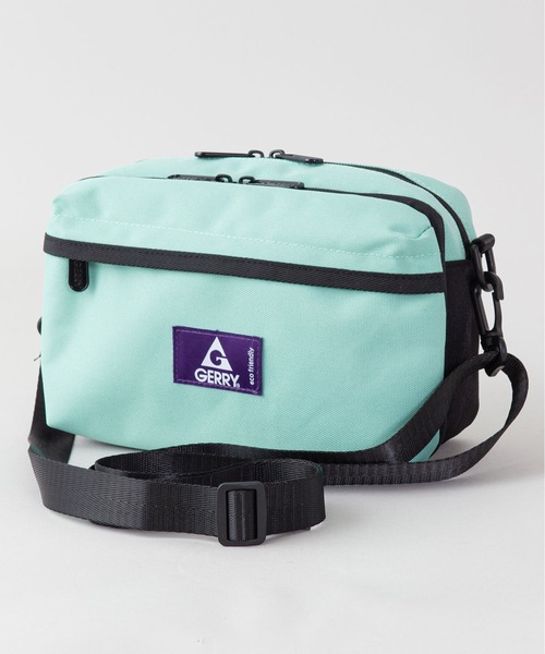 GERRY(ジェリー)の「【GERRY/ジェリー】REPREVE 撥水加工 マルチショルダーバッグ ワンポイントブランドロゴ(ショルダーバッグ・メンズ・チャコールグレー/ブラウン/グリーン/ベージュ/イエロー/ブラック/ライトグリーン・FREE)」の6枚目の写真