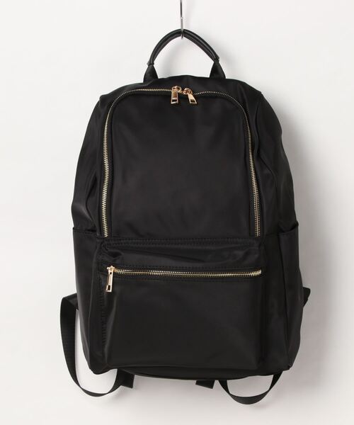Chez toi(シェトワ)の「【WEB限定】9ポケットリュック(バックパック/リュック・レディース・グレー/ブラック/カーキ・FREE)」の6枚目の写真