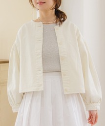 flower | サニージャケット(ノーカラージャケット)